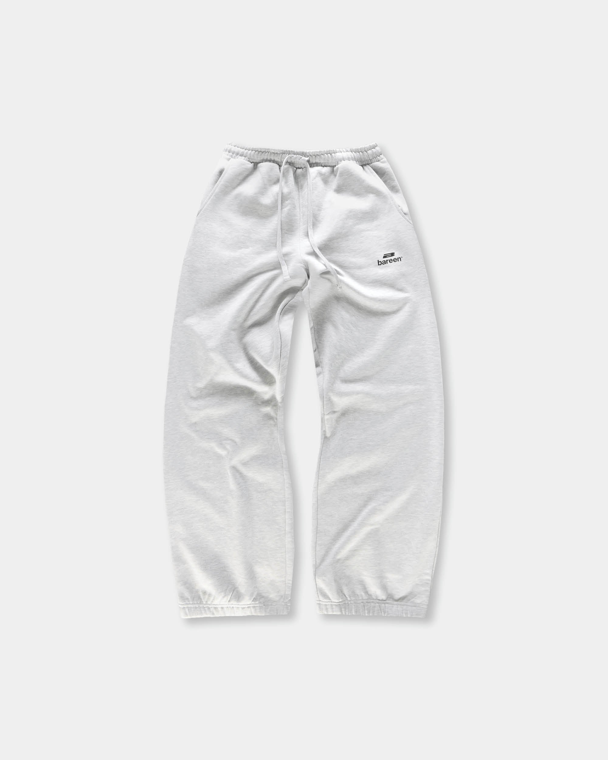 Bareen Sweatpants Logo Cloudy Grey