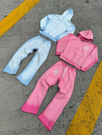 LUKAMACHAIN ​​Flared Jogger Pink