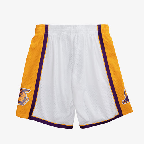 Mitchell And Ness Swingman Shorts - Los Angeles Lakers 09 - White