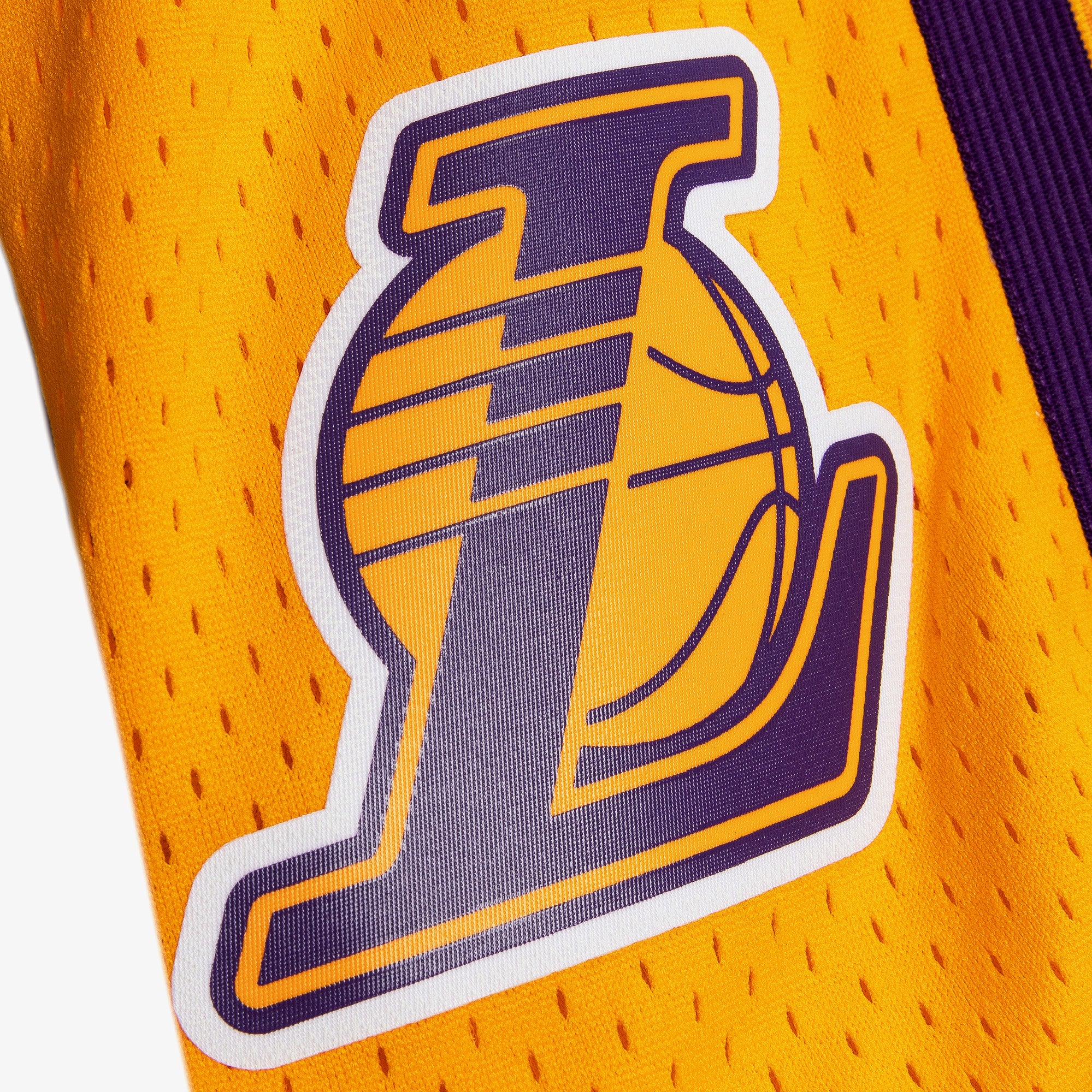 Mitchell And Ness Swingman Shorts - Los Angeles Lakers 09 - White