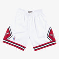 Mitchell And Ness Swingman Shorts Chicago Bulls - White