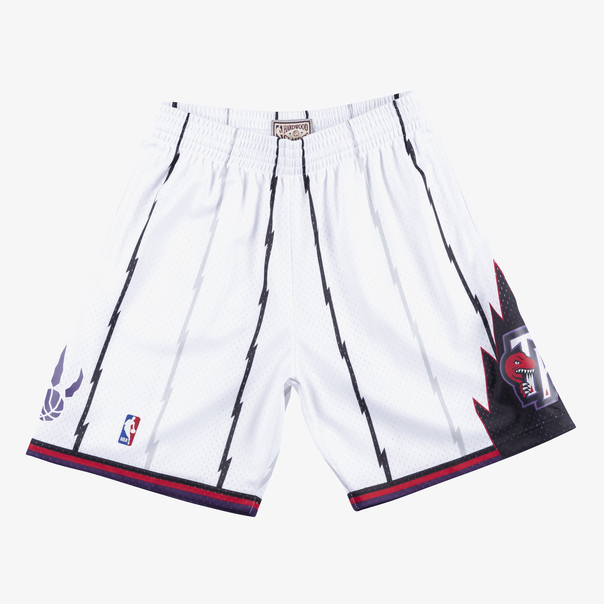 Mitchell And Ness Swingman Shorts - Toronto Raptors  White