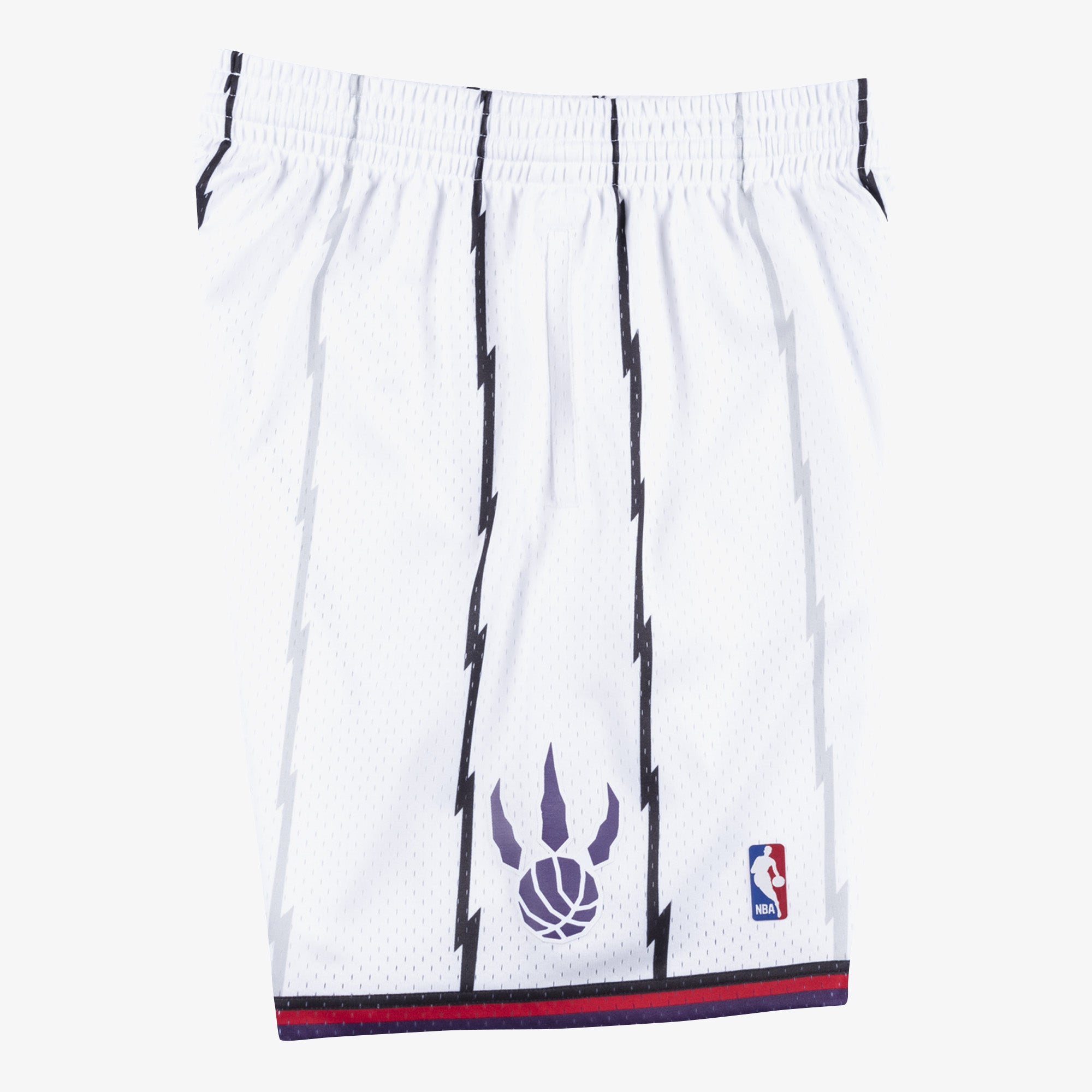 Mitchell And Ness Swingman Shorts - Toronto Raptors  White